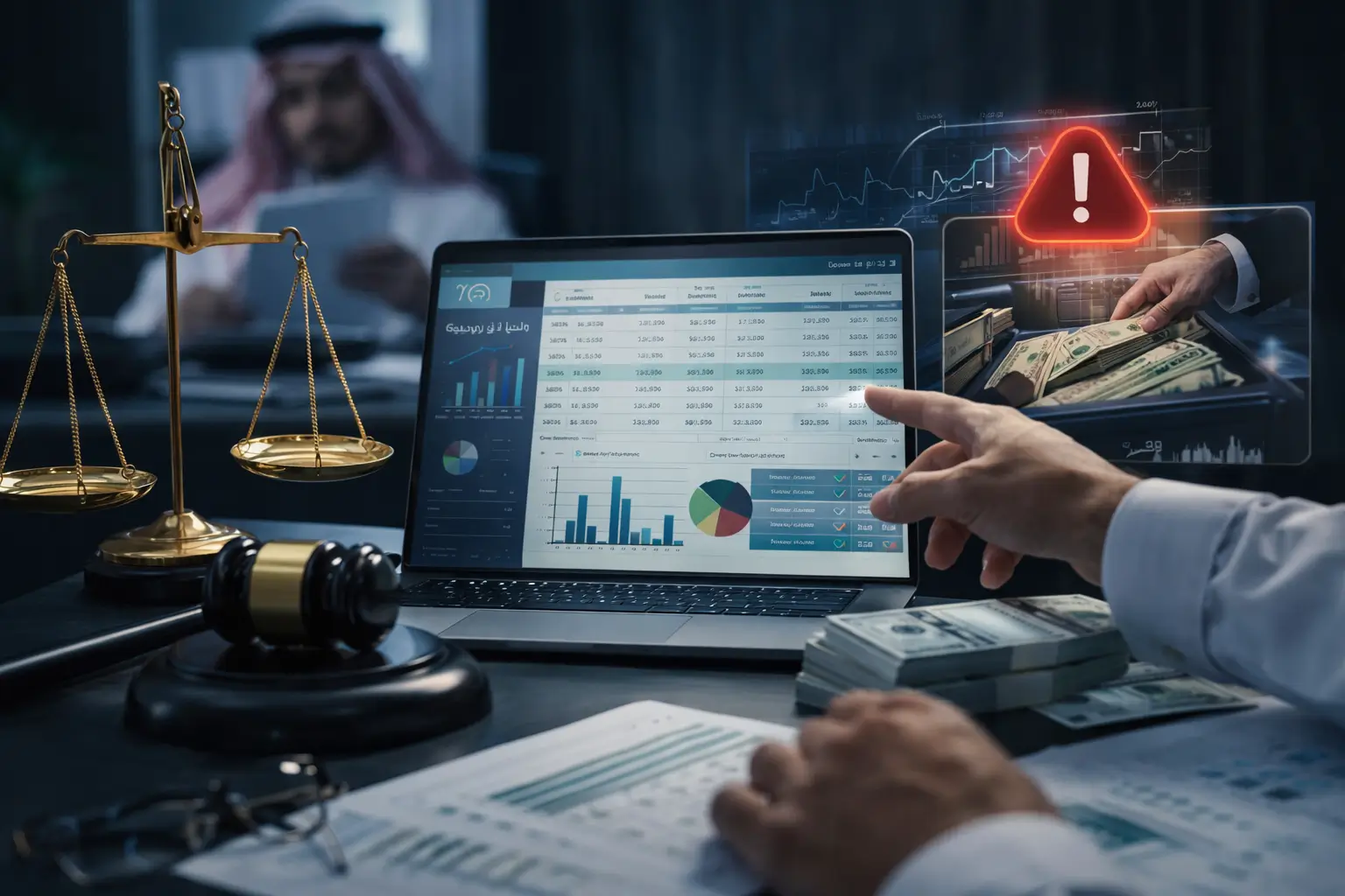 تقارير المنازعات القضائية والاختلاس 1