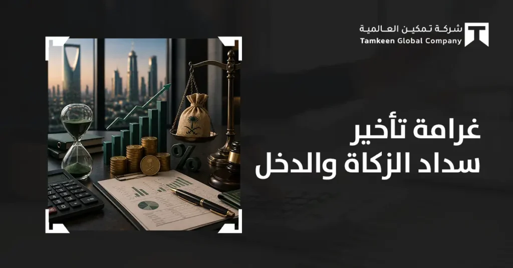 غرامة تأخير سداد الزكاة والدخل: النسب والشروط والإعفاء